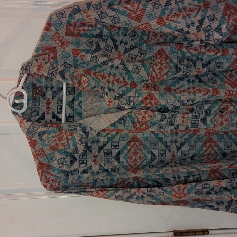 Eddie Bauer flannel shirt, 3 x